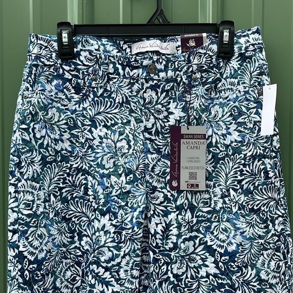 Tummy Sculpt Denim Ankle Boot Jeans & Capri 2-Pack Size 10 - Picture 7 of 16